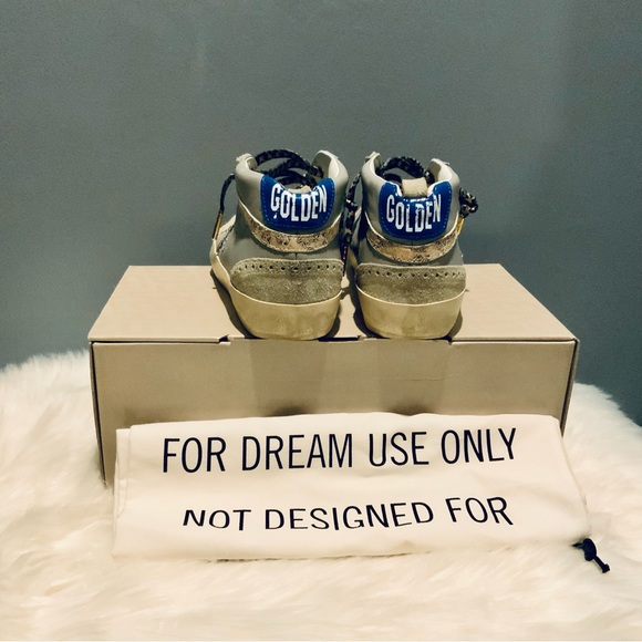 Golden Goose *LIKE NEW* Midstar Sneakers with Golden Goose Added Laces - Picture 5 of 10